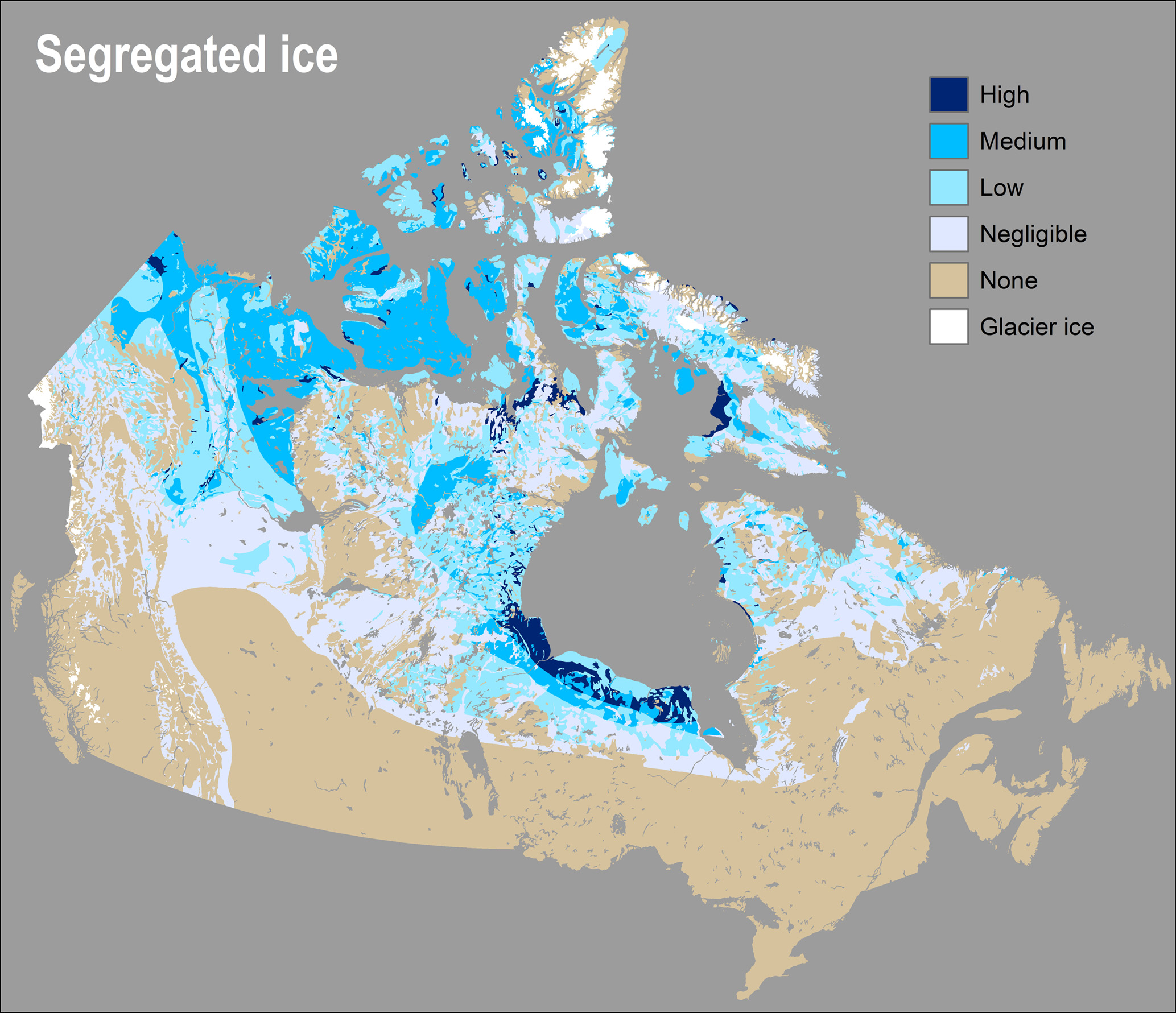 Tc New Ground Ice Maps For Canada Using A Paleogeographic