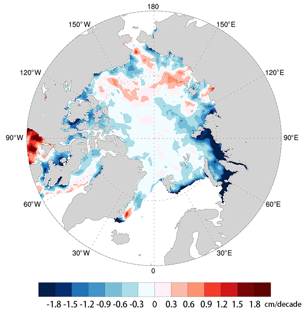Tc Trends And Spatial Variation In Rain On Snow Events Over The Arctic Ocean During The Early Melt Season